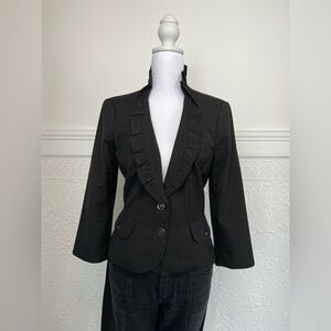 White House Black Market Polka Dot Blazer